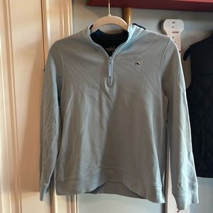 Boys vineyard vines 3/4 zip pullover. Size small (8-10).